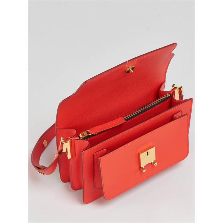 MARNI Trunk Bag EW, Indian Orange